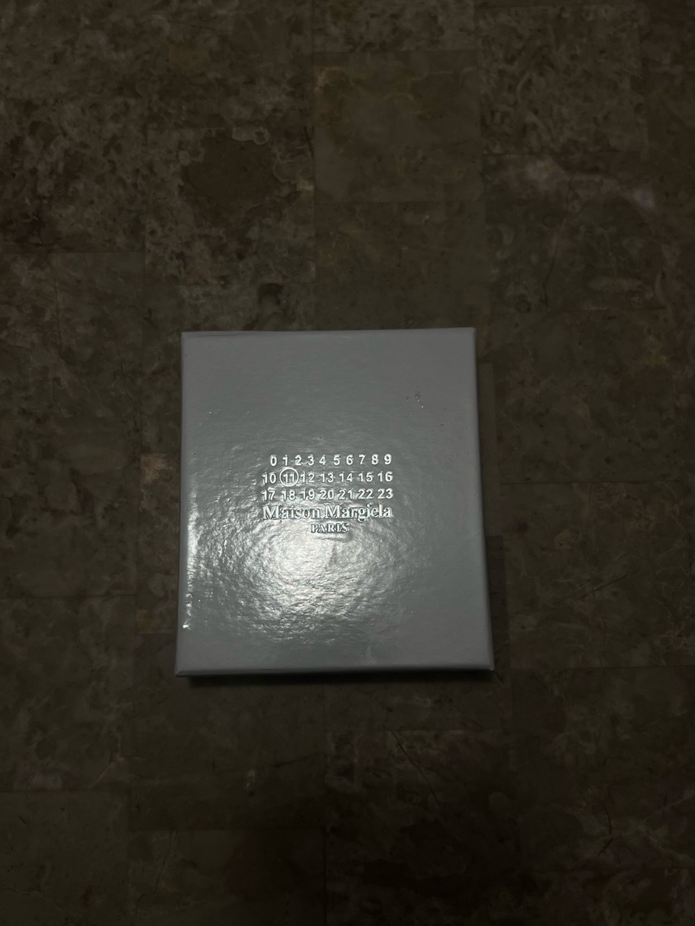 Maison Margiela Black leather wallet